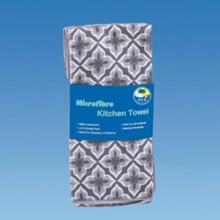 3 X Microfibre Kitchen Cloth 40x60 - GREY