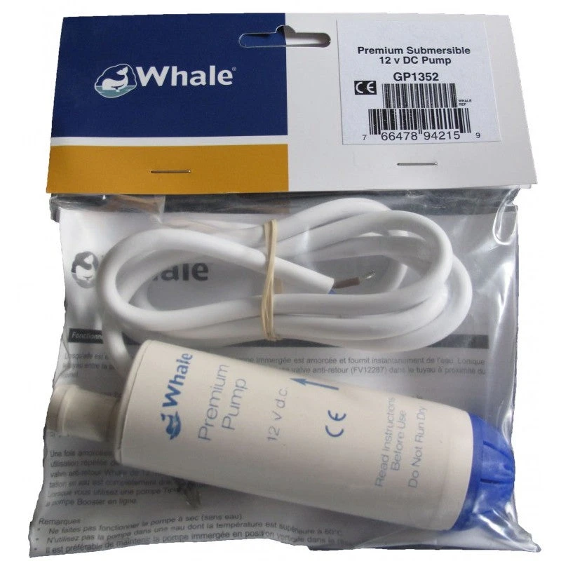 Whale Premium Submersible Pump, Whale GP1352 3 Whale Premium Submersible Pump, Whale GP1352
