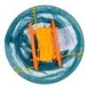 Crab Line Drop Net With Metal Ring And Handles -Roadventure Gear BGG1601 yello crab drop net