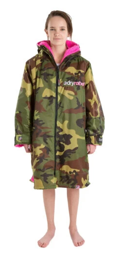 Dryrobe Advance Kids Long Sleeve Camouflage Pink - RECYCLED -Roadventure Gear S LS DA CAM PINK 222 2024x2024 be7032b7 ba14 4b73 a669 007f42686397