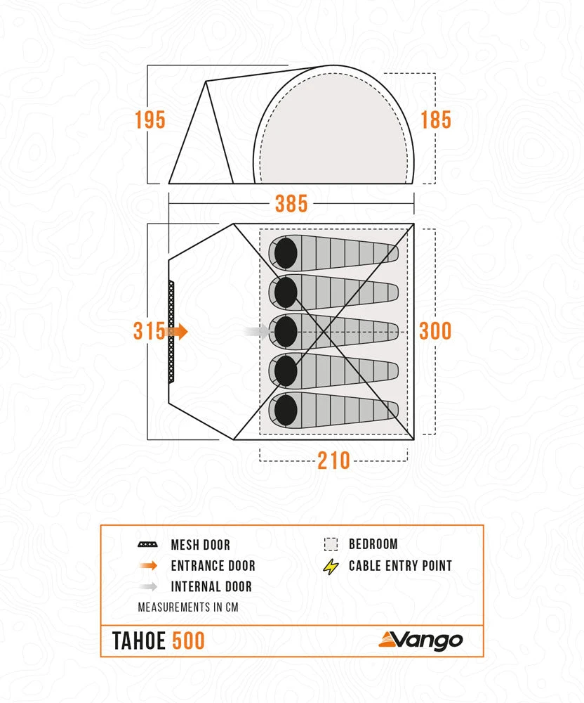 Vango Tahoe 500 Tent 9 Vango Tahoe 500 Tent - Image 7