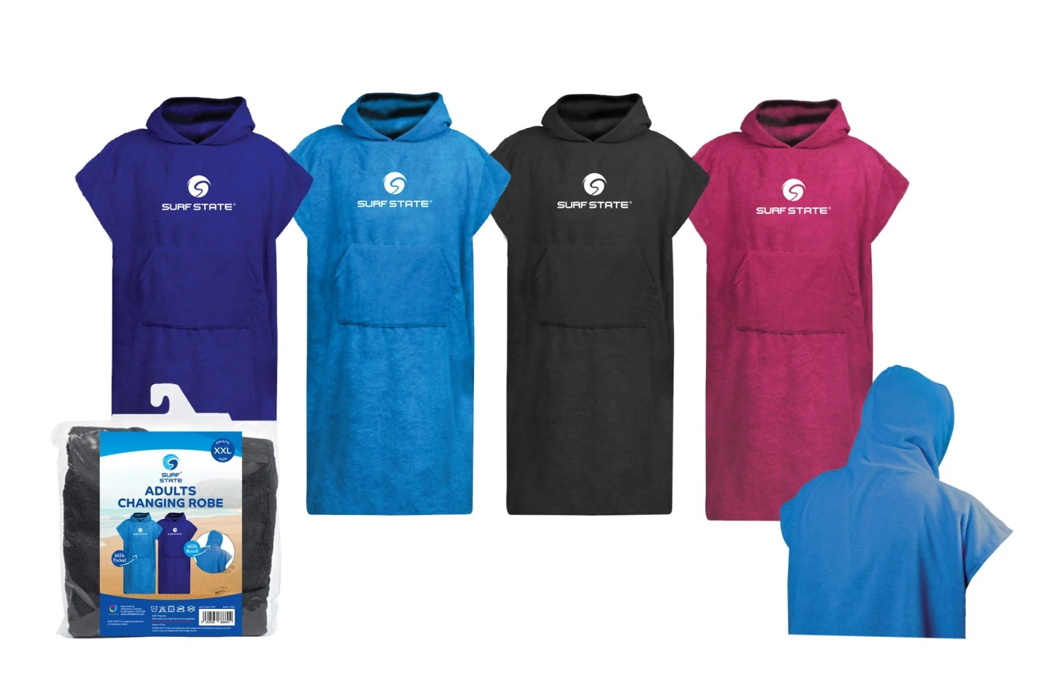 Newquay Camping Adults Changing Robe 3 Newquay Camping Adults Changing Robe